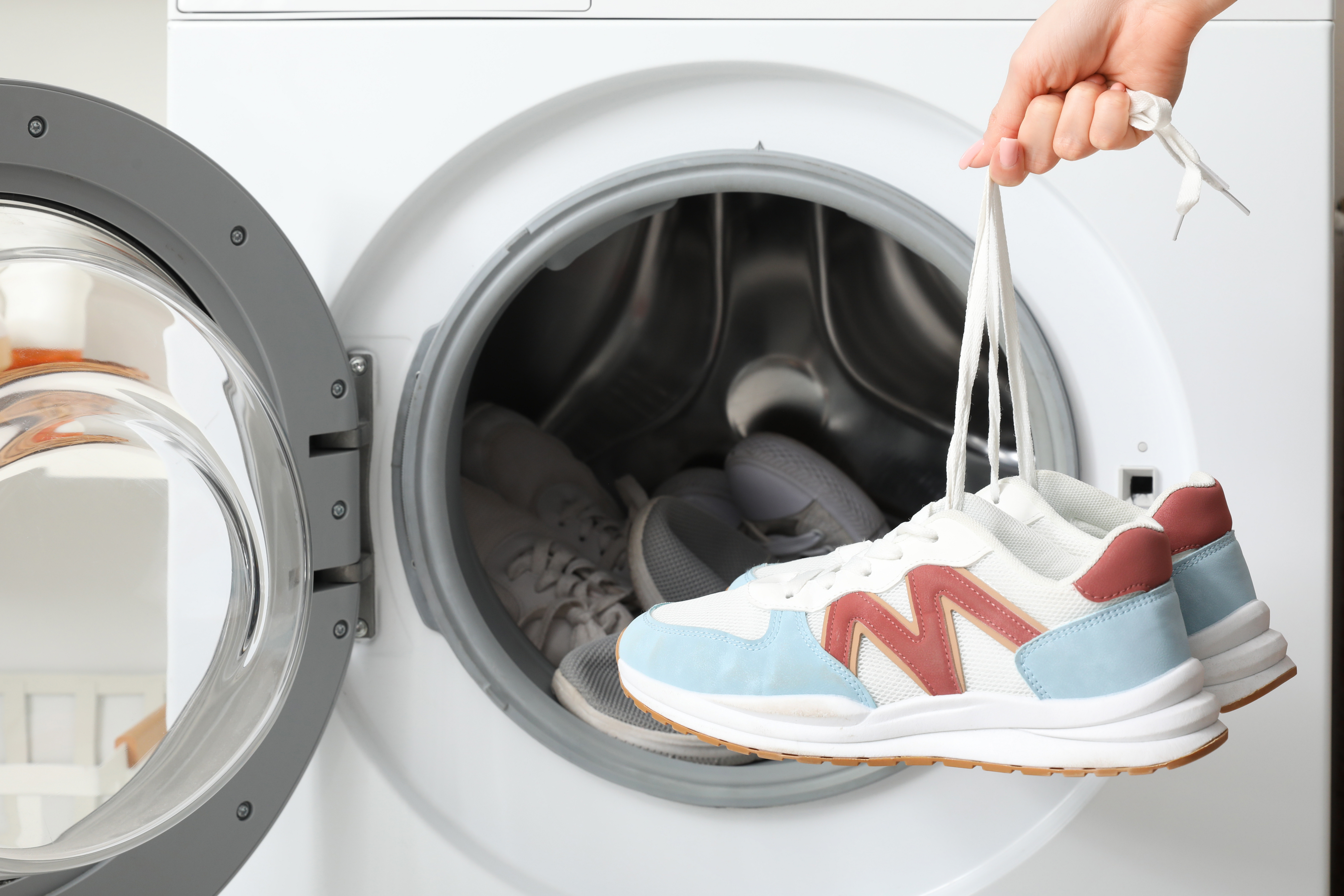 Peut-on laver ses chaussures dans un lave-linge?